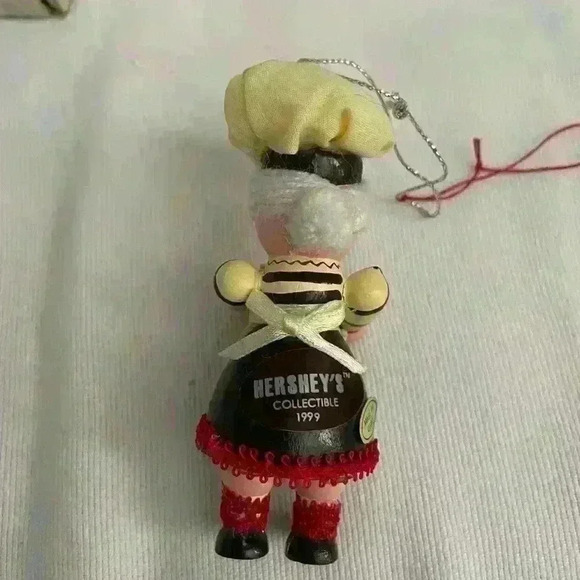 Vintage Hersheys Ornaments Set of 6 Christmas Holiday - Picture 10 of 10